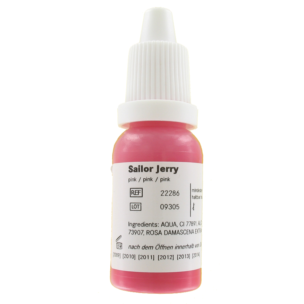 Sailor Jerry pink 10 ml, traditionelle Tätowierfarbe